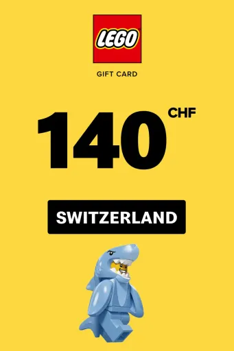 LEGO 140 CHF Gift Card (Switzerland) - Digital Key