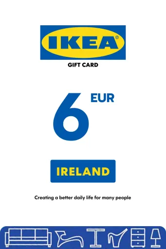 IKEA 6 EUR Gift Card (Ireland) - Digital Key
