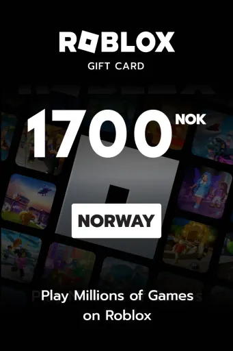 Roblox 1700 NOK Gift Card (Norway) - Digital Key