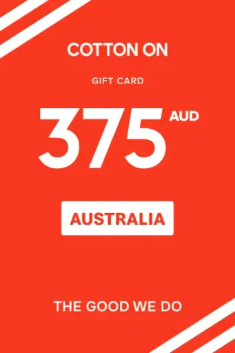 Cotton On Group 375 AUD Gift Card (Australia) - Digital Key
