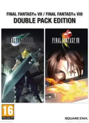 Final Fantasy VII & Final Fantasy VIII Double Pack (Global) (PC) - Steam - Digital Key