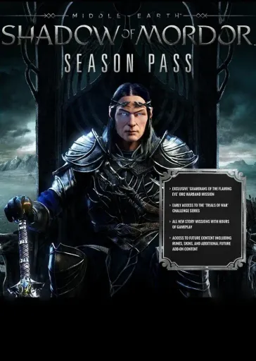 Middle-earth Shadow of Mordor - Season Pass DLC (Europe) (PC) - Steam - Digital Key