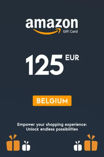 Amazon 125 EUR Gift Card (Belgium) - Digital Key