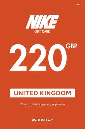 Nike 220 GBP Gift Card (United Kingdom) - Digital Key