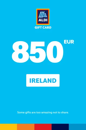 ALDI 850 EUR Gift Card (Ireland) - Digital Key