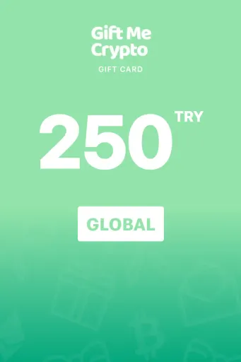 Gift Me Crypto 250 TRY Gift Card (Global) - Digital Key