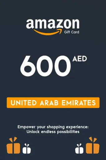 Amazon 600 AED Gift Card (United Arab Emirates) - Digital Key