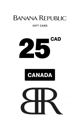 Banana Republic 25 CAD Gift Card (Canada) - Digital Key