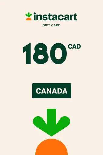 Instacart 180 CAD Gift Card (Canada) - Digital Key