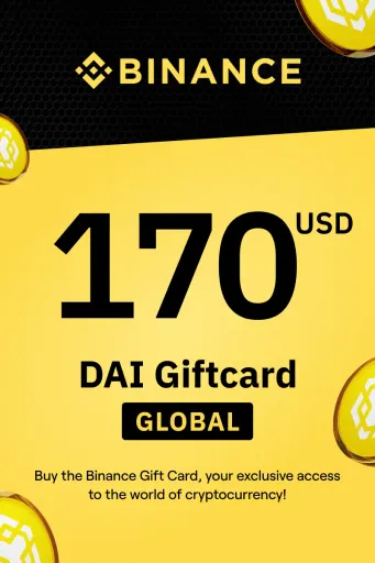 Binance (DAI) 170 USD Gift Card (Global) - Digital Key