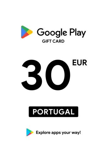 Google Play 30 EUR Gift Card (Portugal) - Digital Key