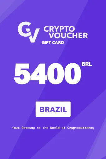Crypto Voucher 5400 BRL Gift Card (Brazil) - Digital Key