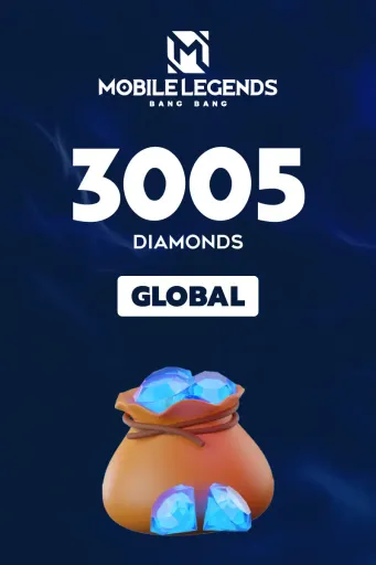 Mobile Legends - 3005 Diamonds (Global) - Digital Key