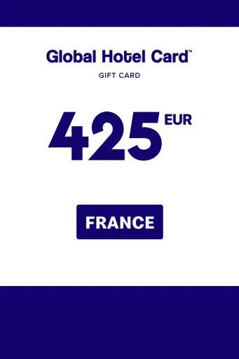 Global Hotel Card 425 EUR Gift Card (France) - Digital Key