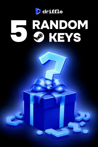Driffle 5x Random Steam Games (PC) - Steam - Digital key