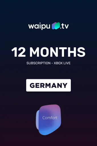 Waipu.tv Comfort 12 Months Subscription (Germany) - Waipu.tv - Digital Key