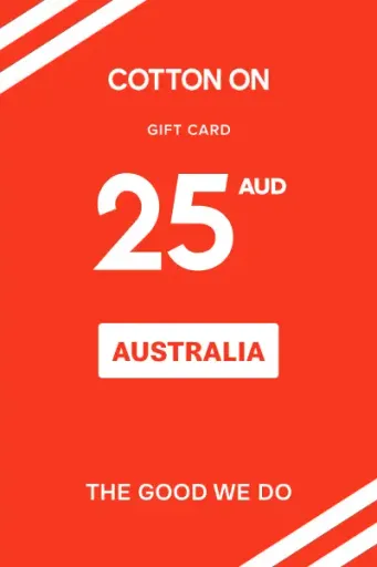 Cotton On Group 25 AUD Gift Card (Australia) - Digital Key