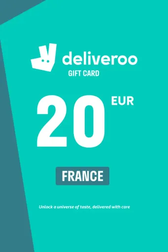 Deliveroo 20 EUR Gift Card (France) - Digital Key