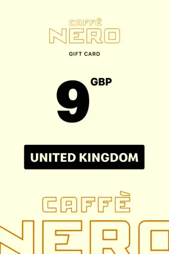 Caffè Nero 9 GBP Gift Card (United Kingdom) - Digital Key