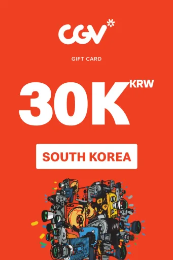 CGV 30000 KRW Gift Card (South Korea) - Digital Key