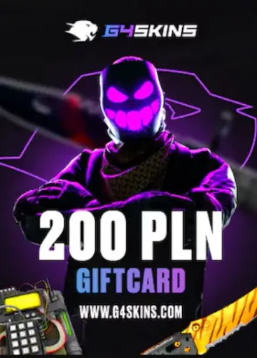 G4SKINS.com 200 PLN Gift Card (Global) - Digital Key