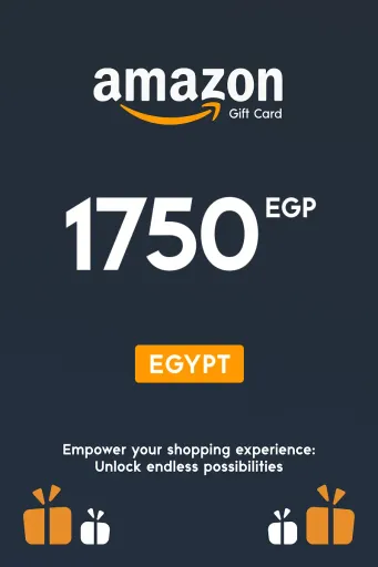 Amazon 1750 EGP Gift Card (Egypt) - Digital Key