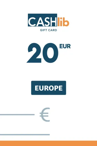 Product Image - CASHlib 20 EUR Gift Card (Europe) - Digital Key