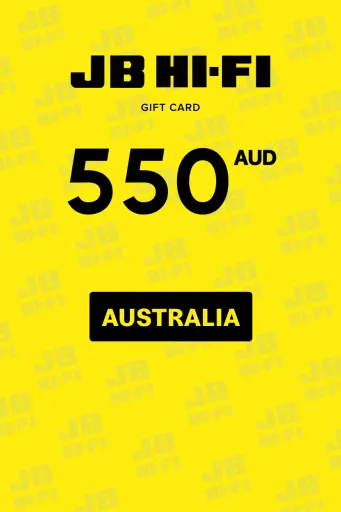JB HI-FI 550 AUD Gift Card (Australia) - Digital Key