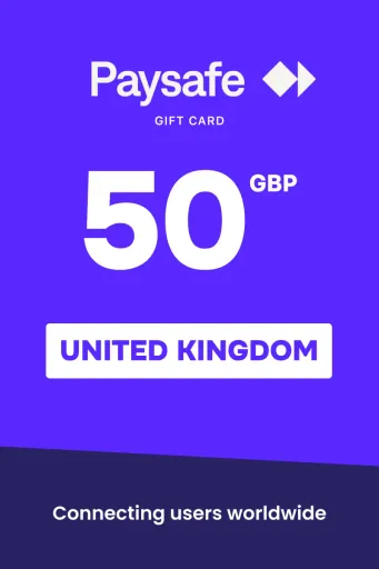 Product Image - PaysafeCard 50 GBP Gift Card (United Kingdom) - Digital Key