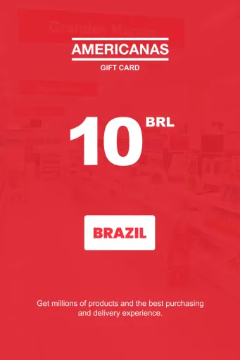 Americanas 10 BRL Gift Card (Brazil) - Digital Key