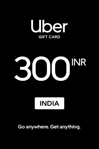 Uber 300 INR Gift Card (India) - Digital Key