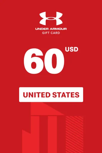 Under Armour 60 USD Gift Card (United States) - Digital Key