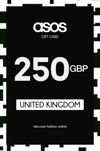 ASOS 250 GBP Gift Card (United Kingdom) - Digital Key