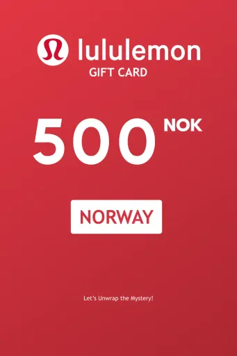 Product Image - Lululemon 500 NOK Gift Card (Norway) - Digital Key