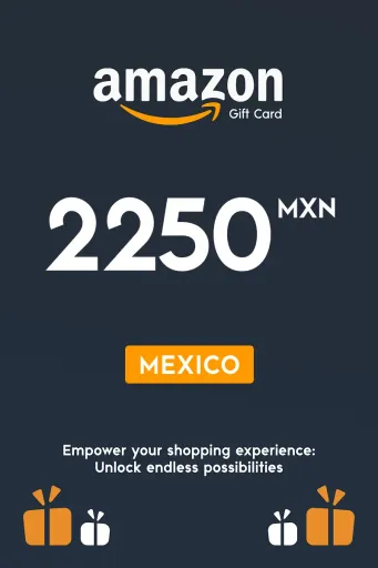 Amazon 2250 MXN Gift Card (Mexico) - Digital Key