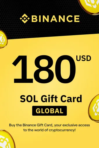 Binance (SOL) 180 USD Gift Card (Global) - Digital Key