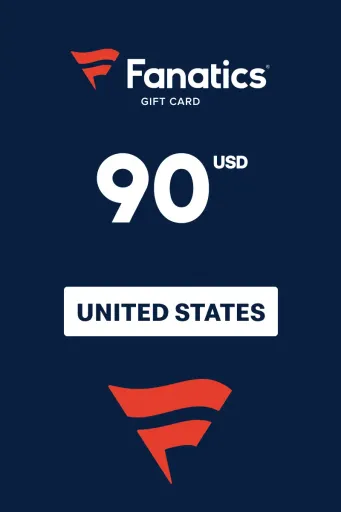 Fanatics 90 USD Gift Card (United States) - Digital Key