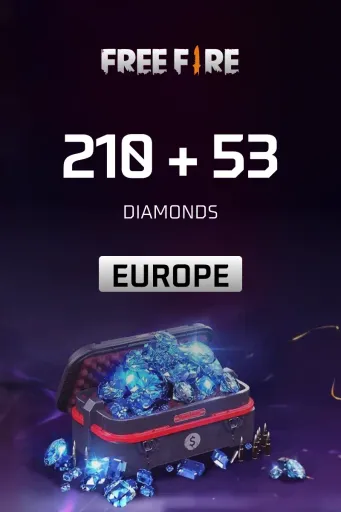 Product Image - Garena Free Fire - 210 + 53 Diamonds (Europe) - Digital Key