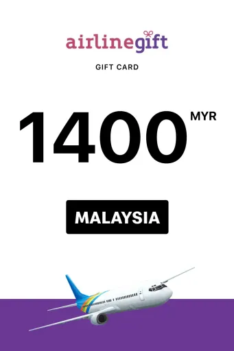 Airline Gift 1400 MYR Gift Card (Malaysia) - Digital Key