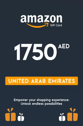 Amazon 1750 AED Gift Card (United Arab Emirates) - Digital Key