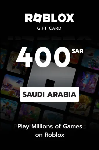 Roblox 400 SAR Gift Card (Saudi Arabia) - Digital Key