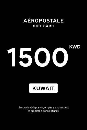 Aeropostale 1500 KWD Gift Card (Kuwait) - Digital Key