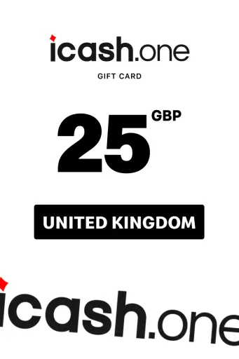 iCash.one 25 GBP Gift Card (United Kingdom) - Digital Key