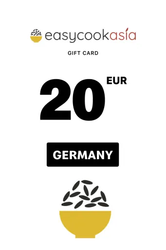 EasyCookAsia 20 EUR Gift Card (Germany) - Digital Key