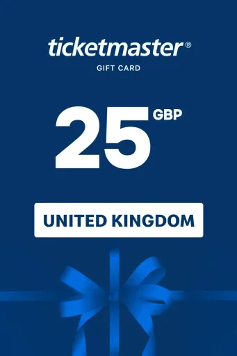 Ticketmaster 25 GBP Gift Card (United Kingdom) - Digital Key