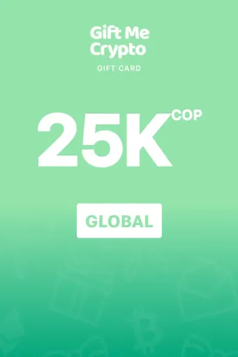 Gift Me Crypto 25000 COP Gift Card (Global) - Digital Key