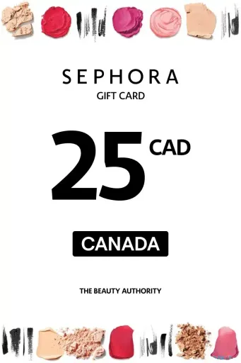 Product Image - Sephora 25 CAD Gift Card (Canada) - Digital Key