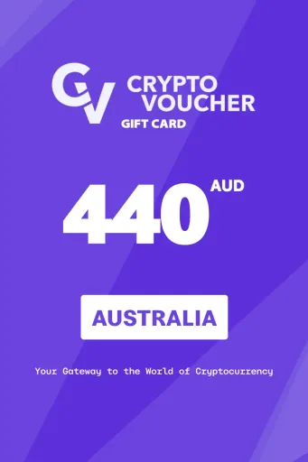 Crypto Voucher 440 AUD Gift Card (Australia) - Digital Key