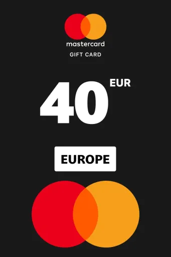 Prepaid Virtual Mastercard 40 EUR Gift Card (Europe) - Digital Key