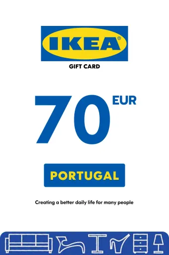 IKEA 70 EUR Gift Card (Portugal) - Digital Key